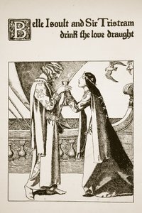 Belle Isoult e Sir Tristram bevono la pozione d
